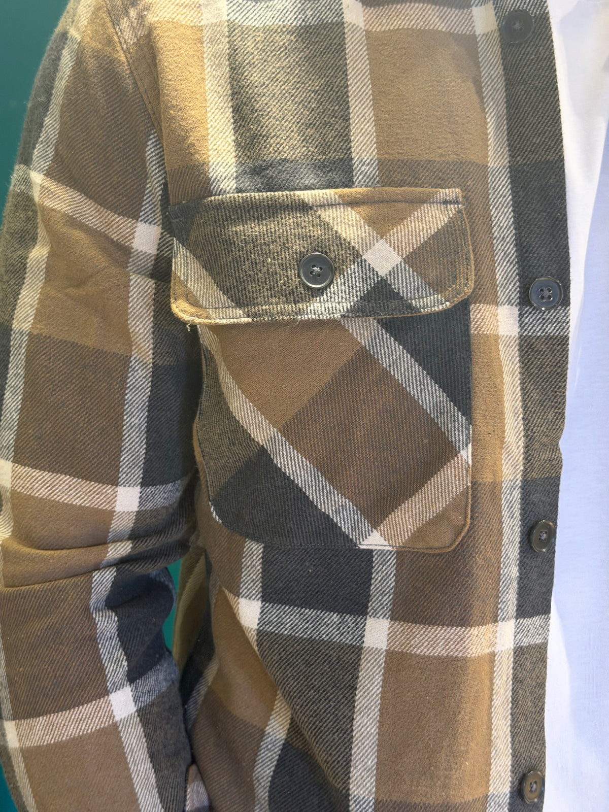 Overshirt a quadri