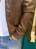 Bomber uomo ecopelle