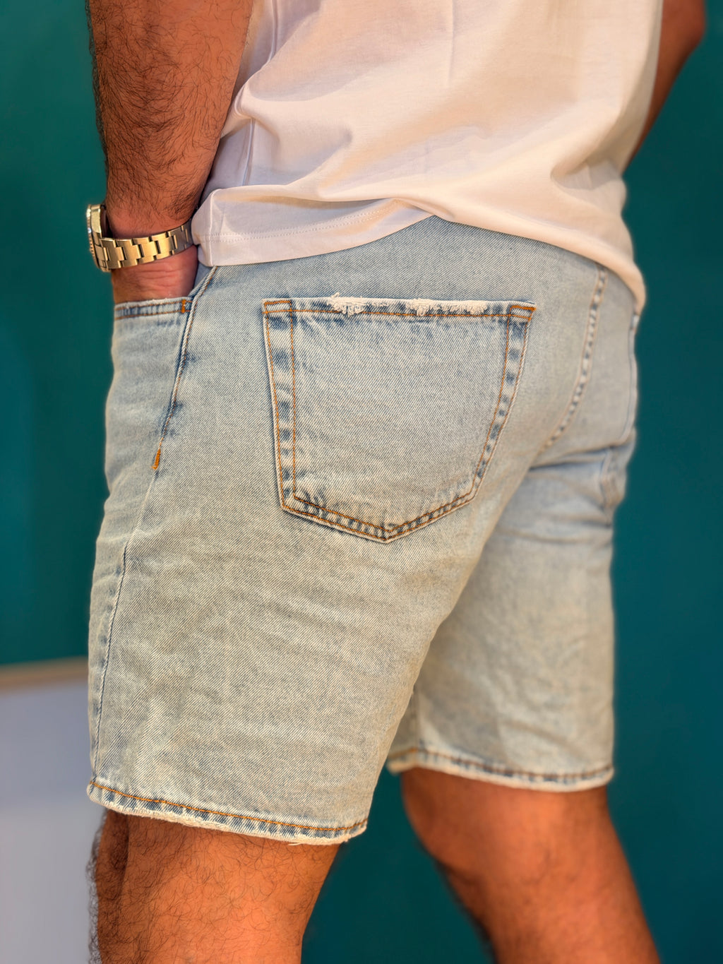 Bermuda Denim Bleach