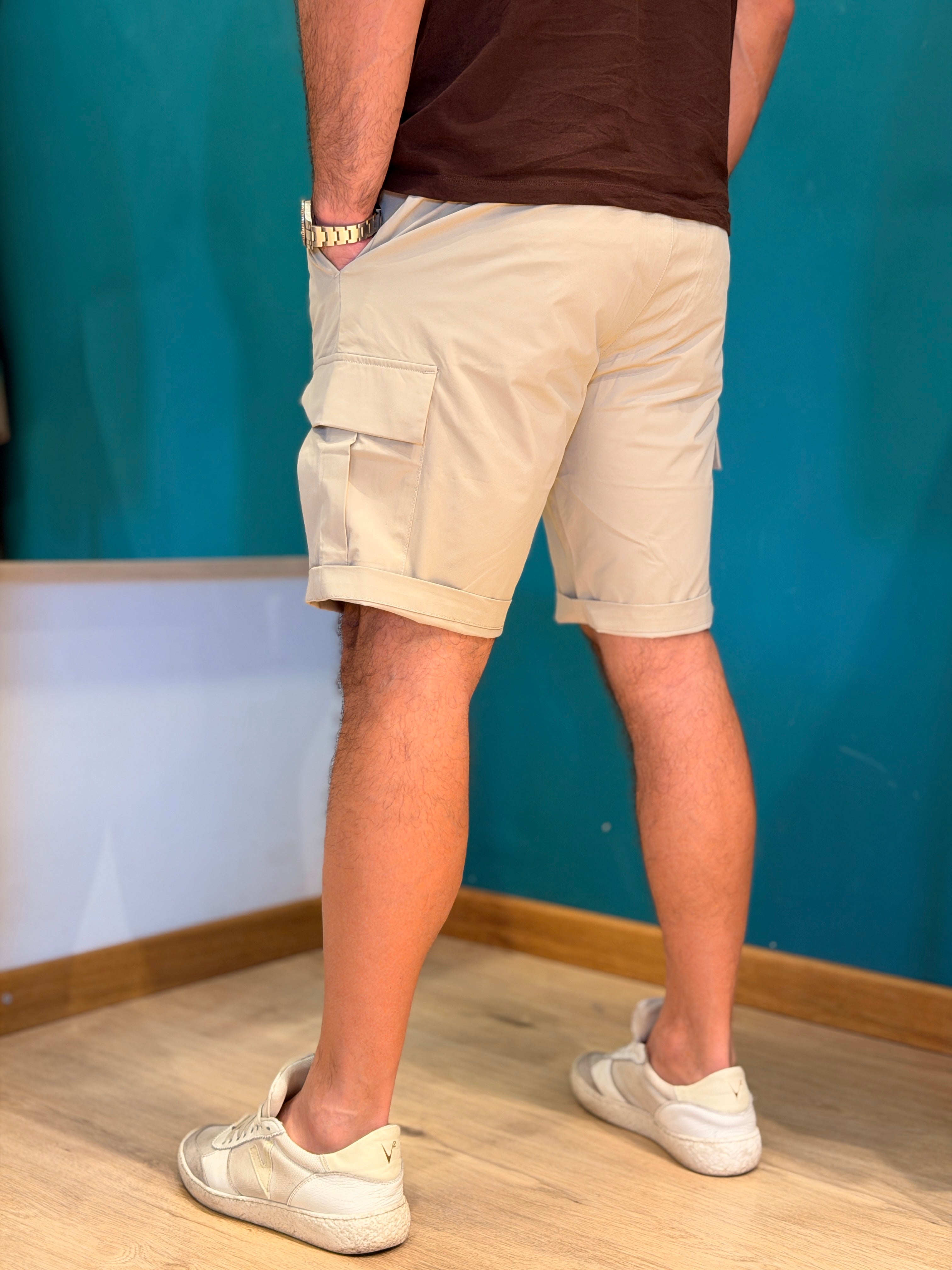 Bermuda Cargo Beige Sabbia