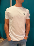 T-shirt Berna Logo Bianca over fit