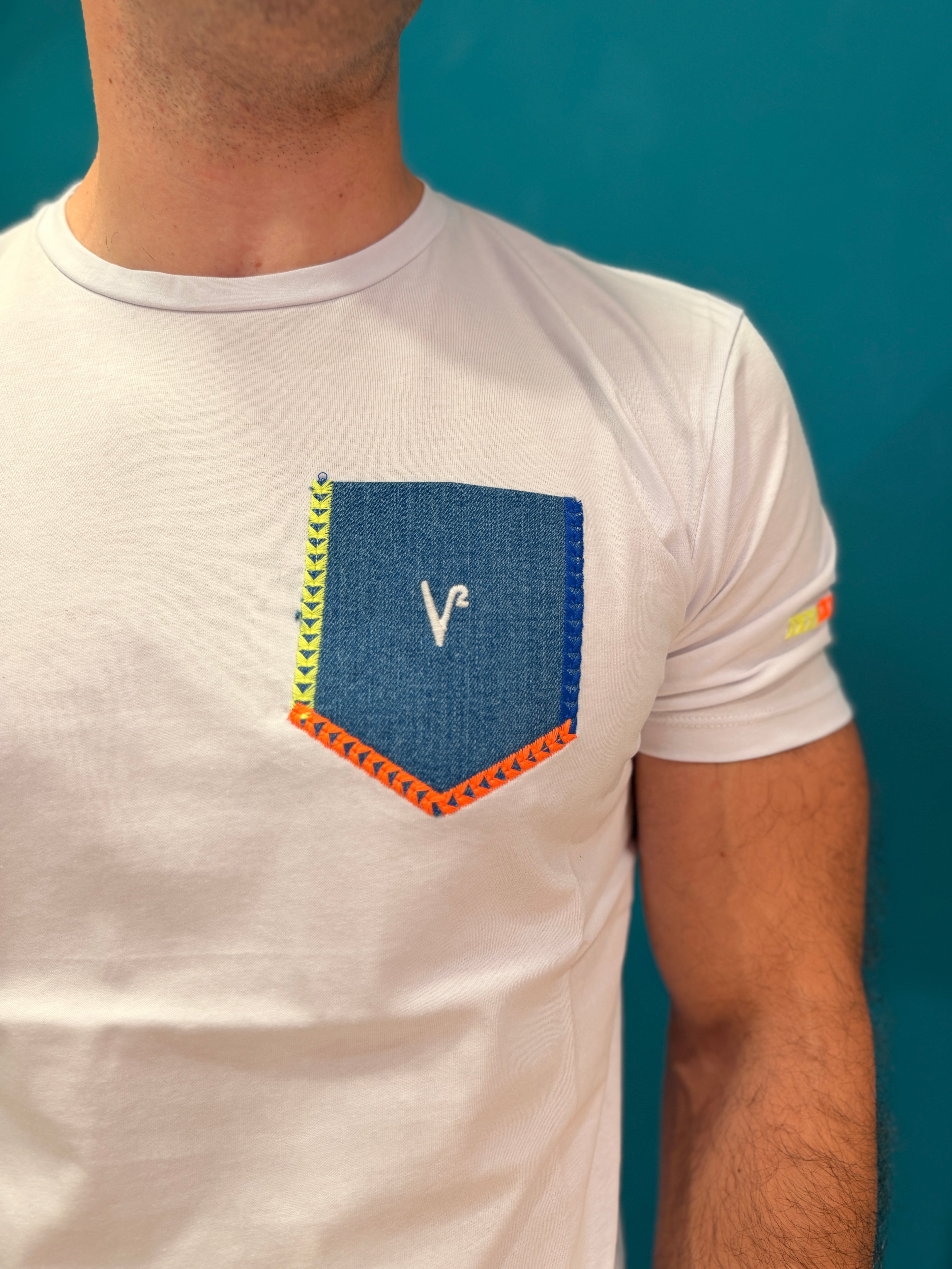T-shirt Pocket Denim V2