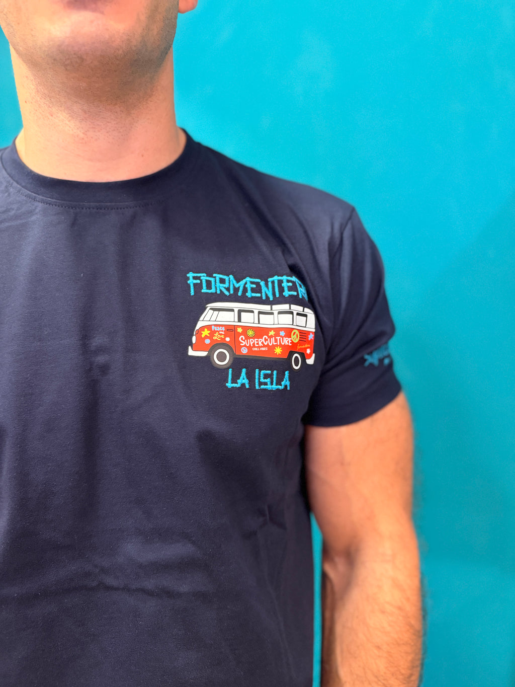 T-shirt Formentera La Isla Blu Notte