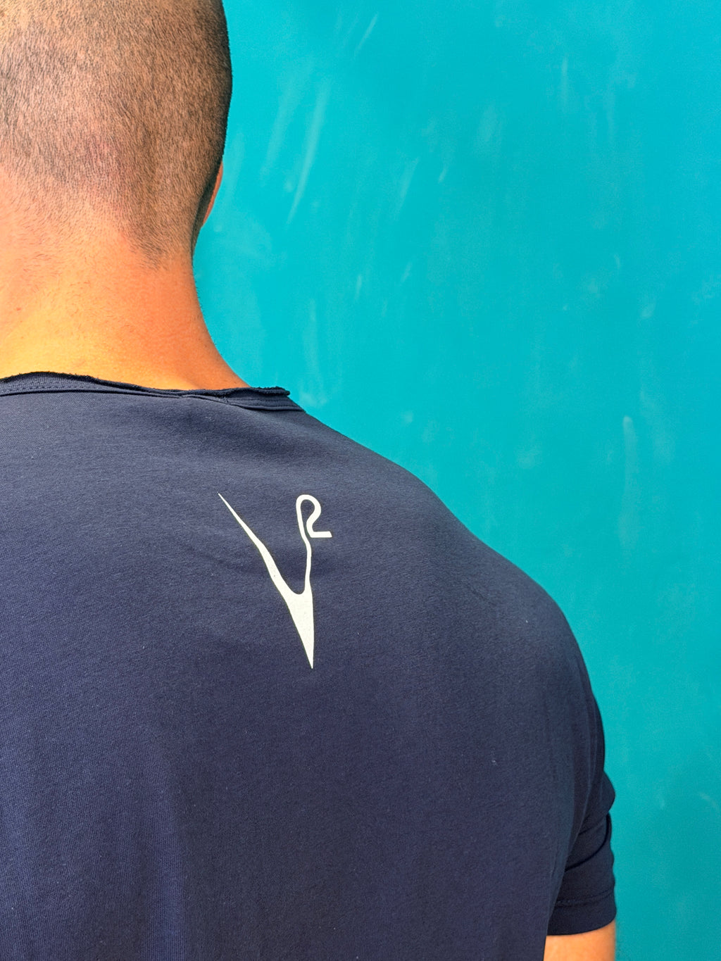 T-shirt Pocket Aztec Blu Navy v2