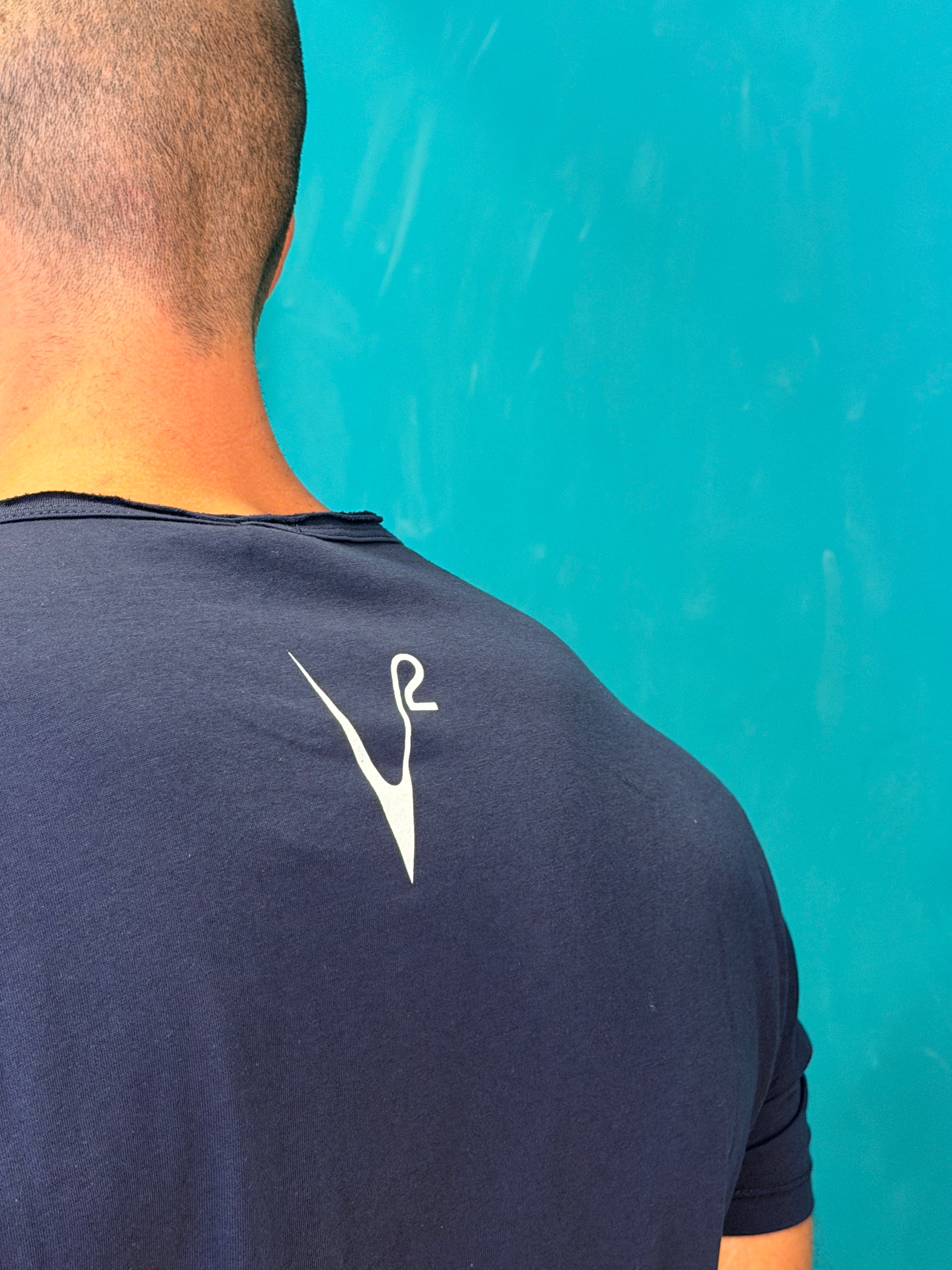 T-shirt Pocket Aztec Blu Navy v2