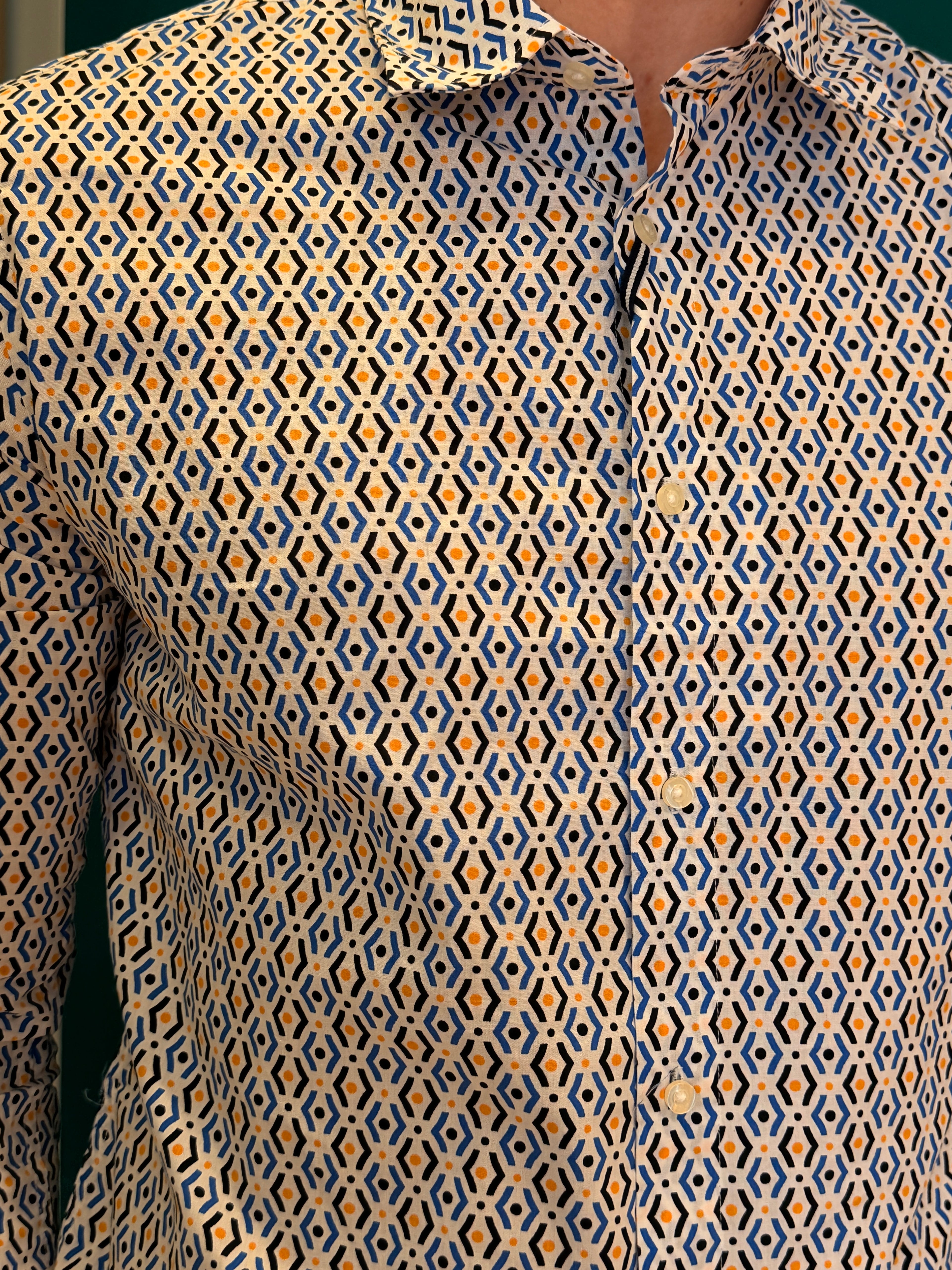 Camicia Geometrica Optical