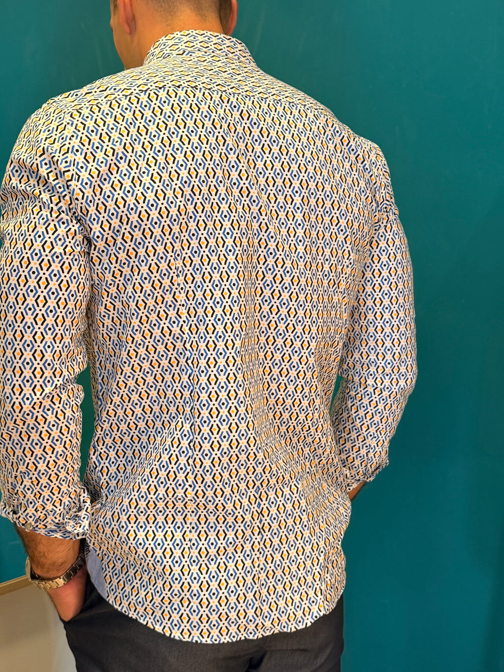 Camicia Geometrica Optical