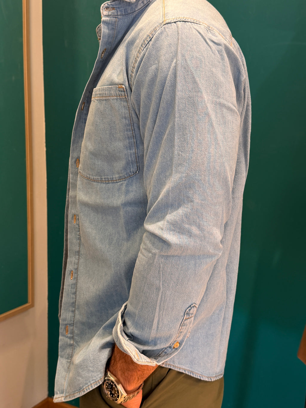 Camicia Denim Bleach jack&jones