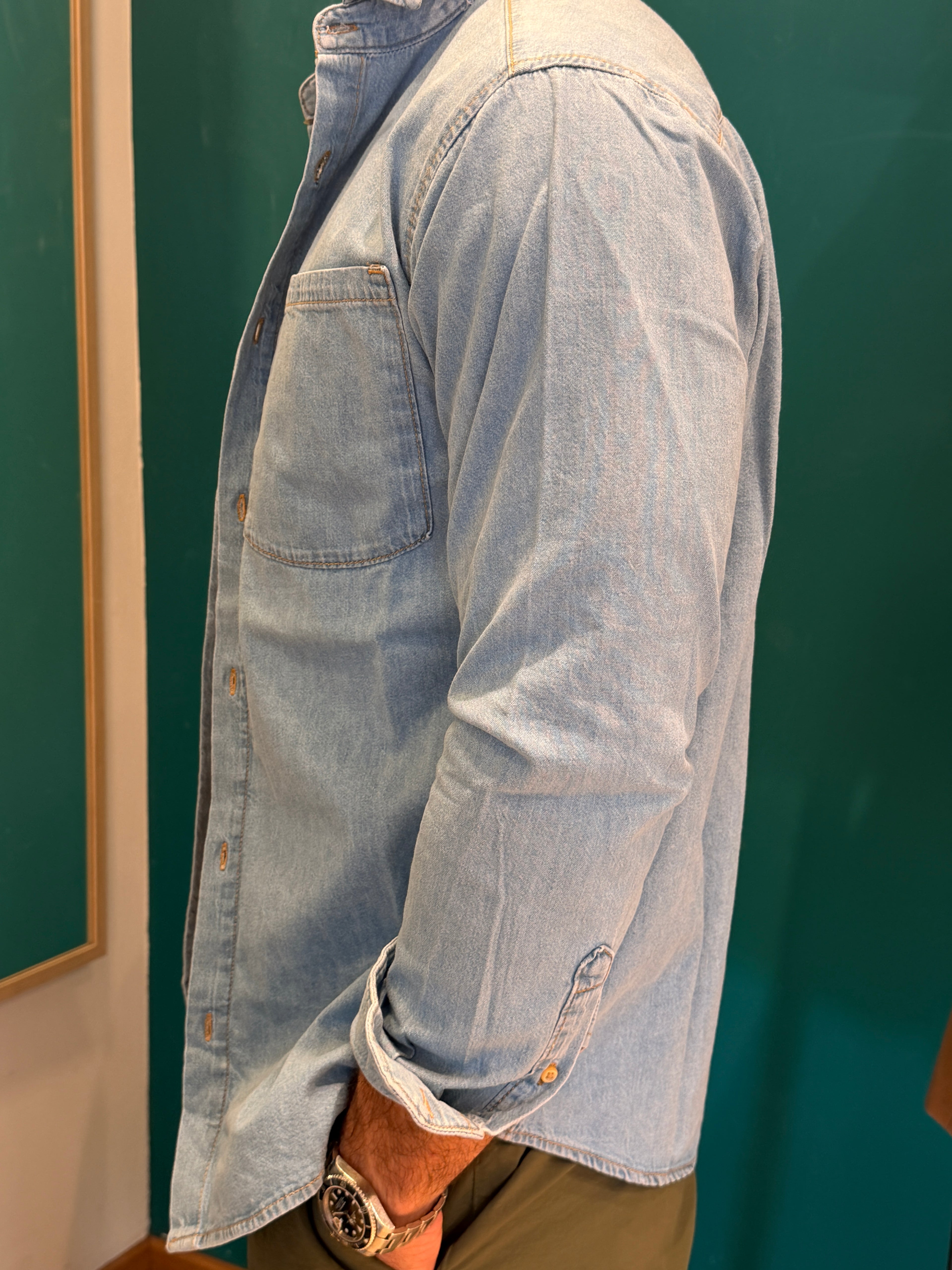 Camicia Denim Bleach jack&jones