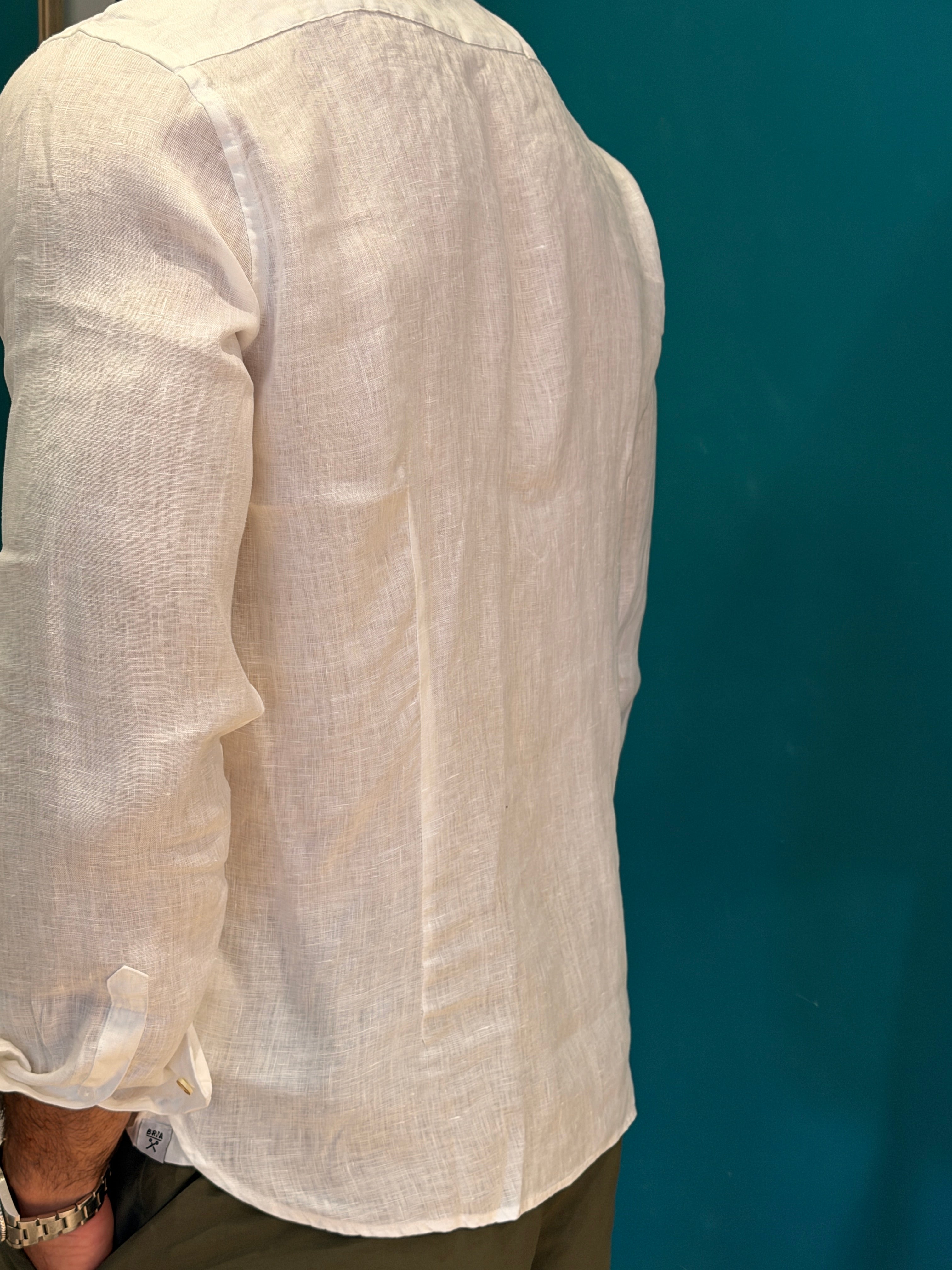 Camicia Lino Bianco Berna