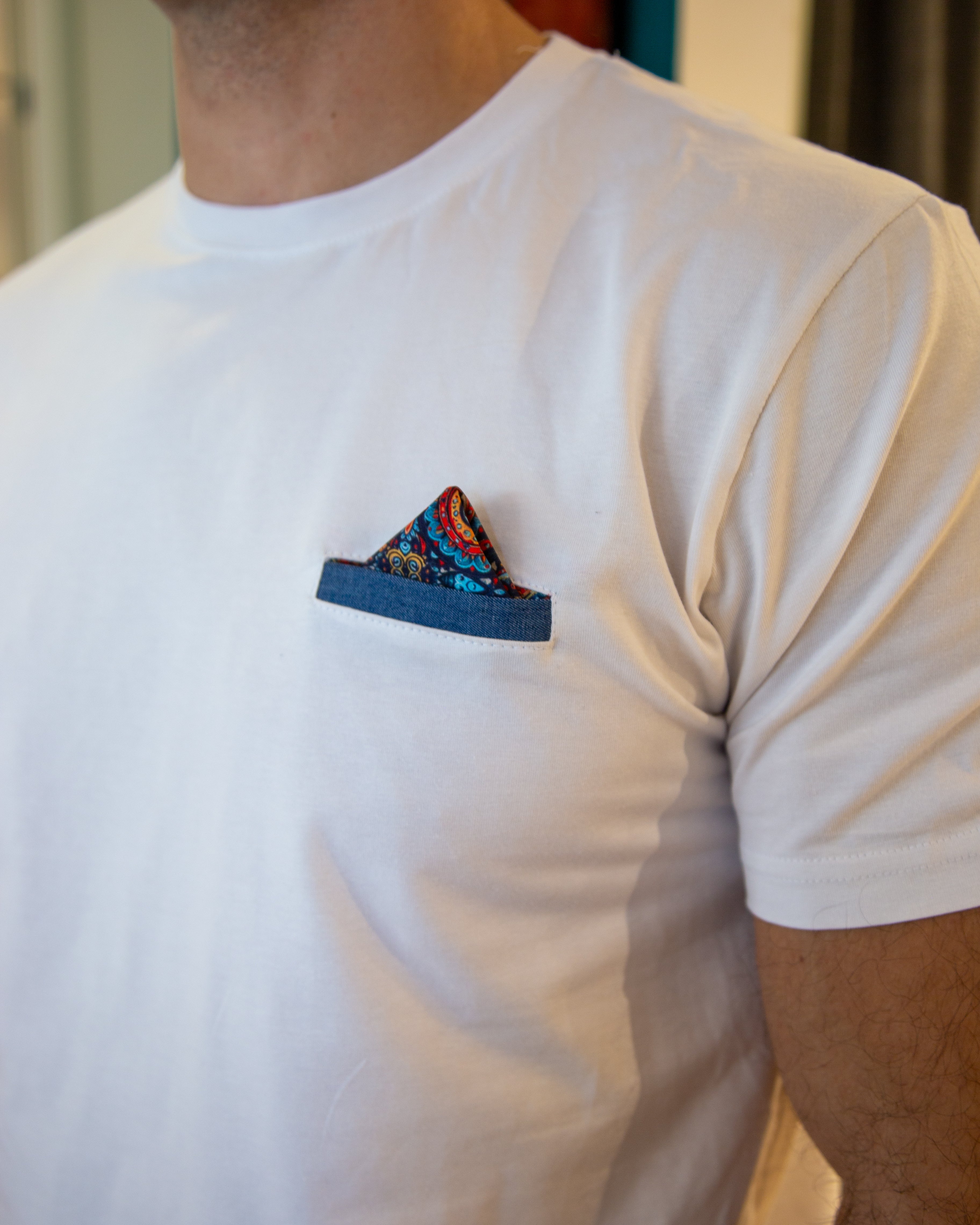 T-shirt Pocket Fazzoletto V2