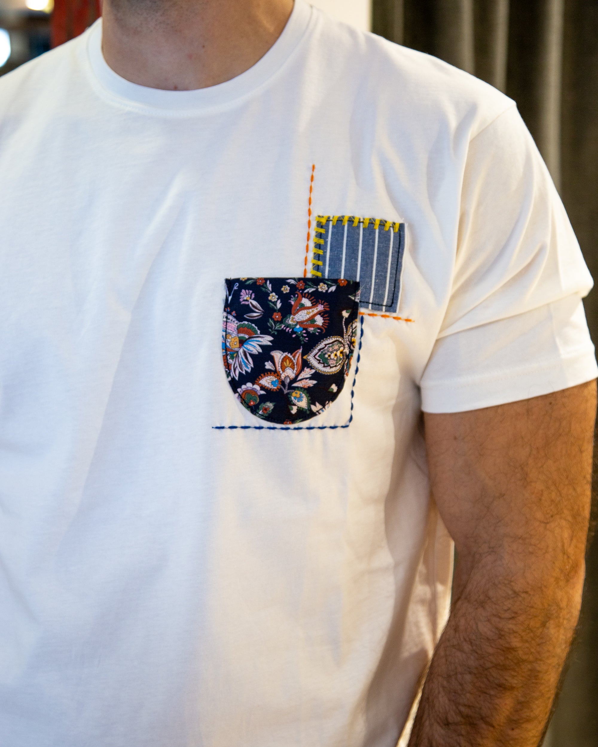 T-shirt Pocket Patchwork