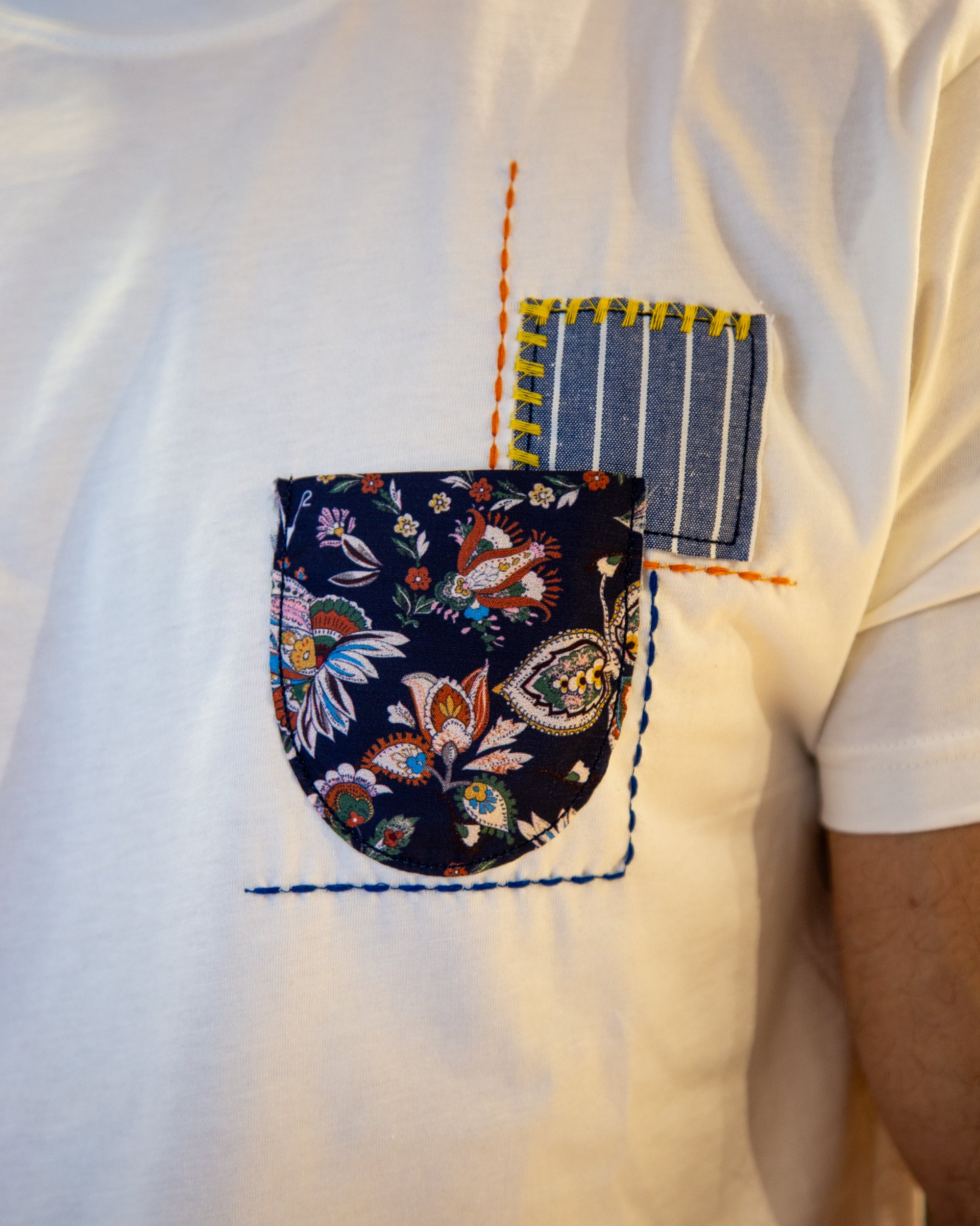 T-shirt Pocket Patchwork