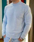 Maglione girocollo azzurro, Jack&Jones