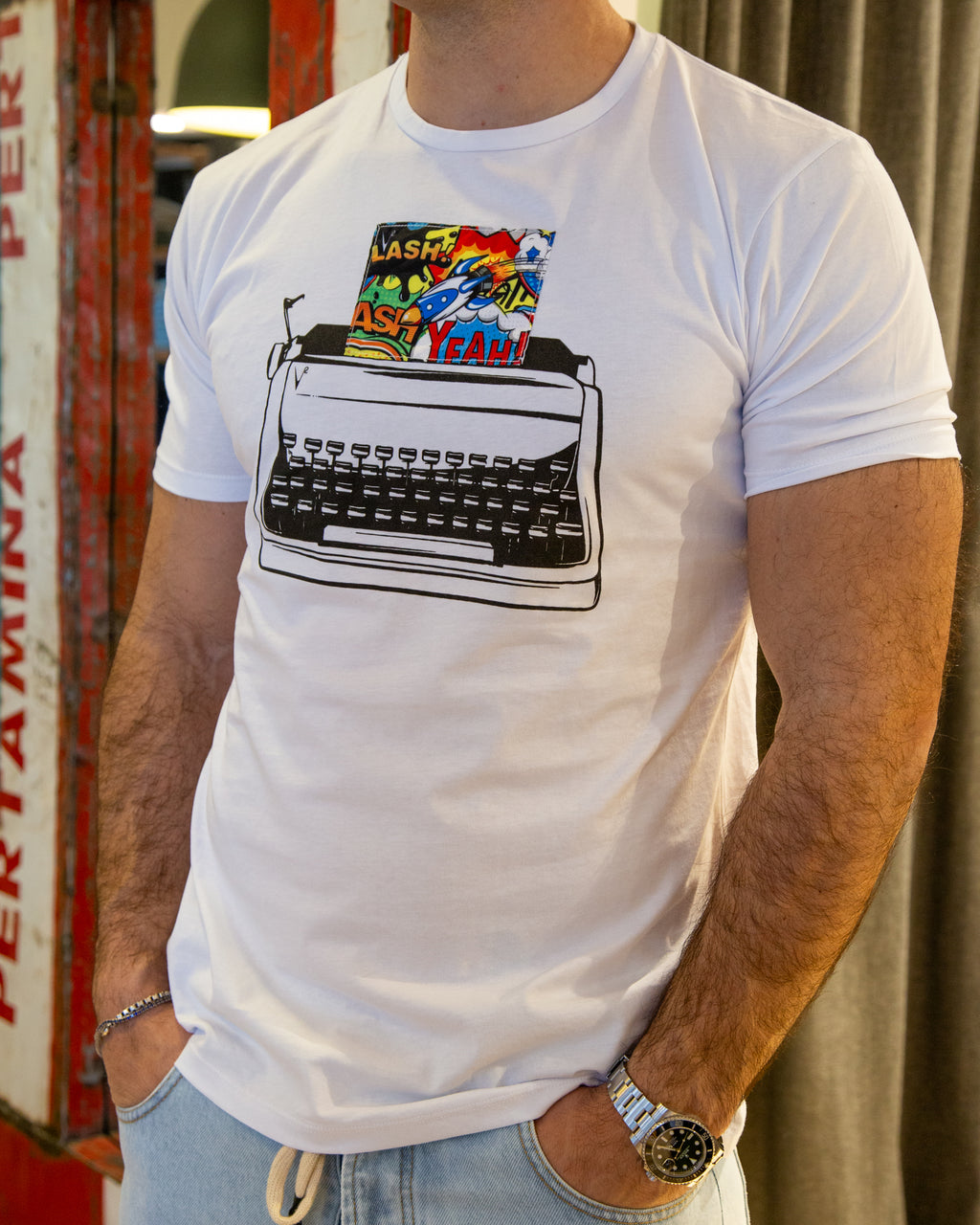 T-shirt Typewriter Pop V2
