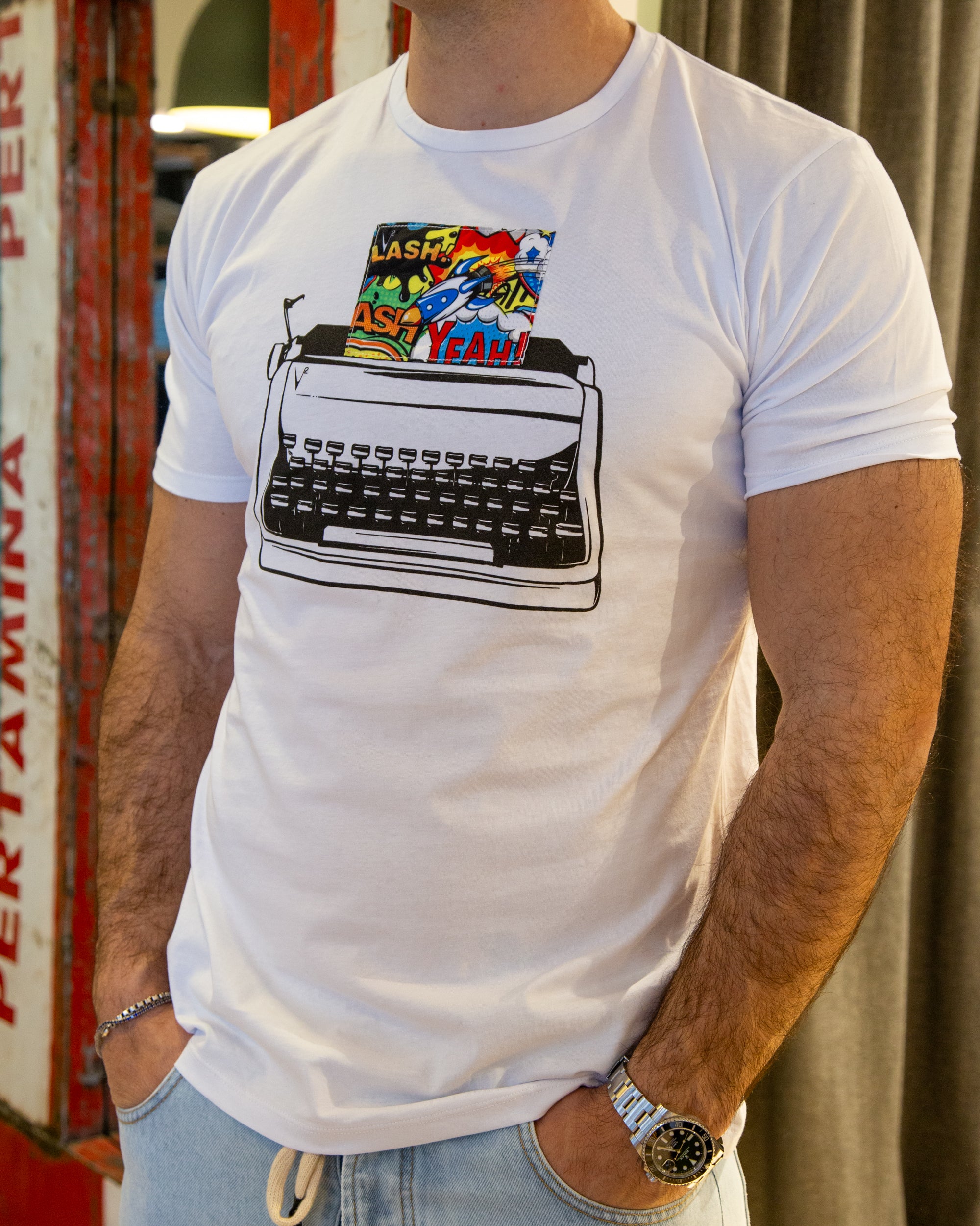 T-shirt Typewriter Pop V2