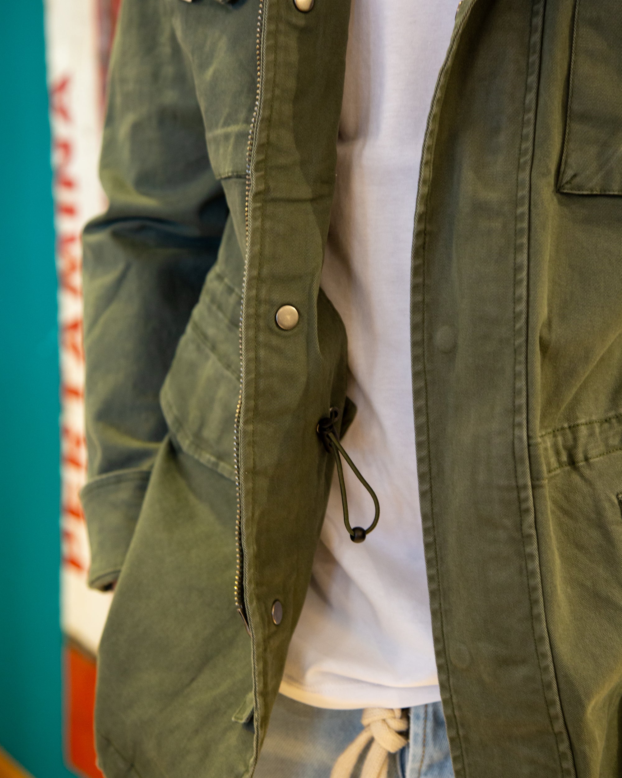 Field Jacket verde militare