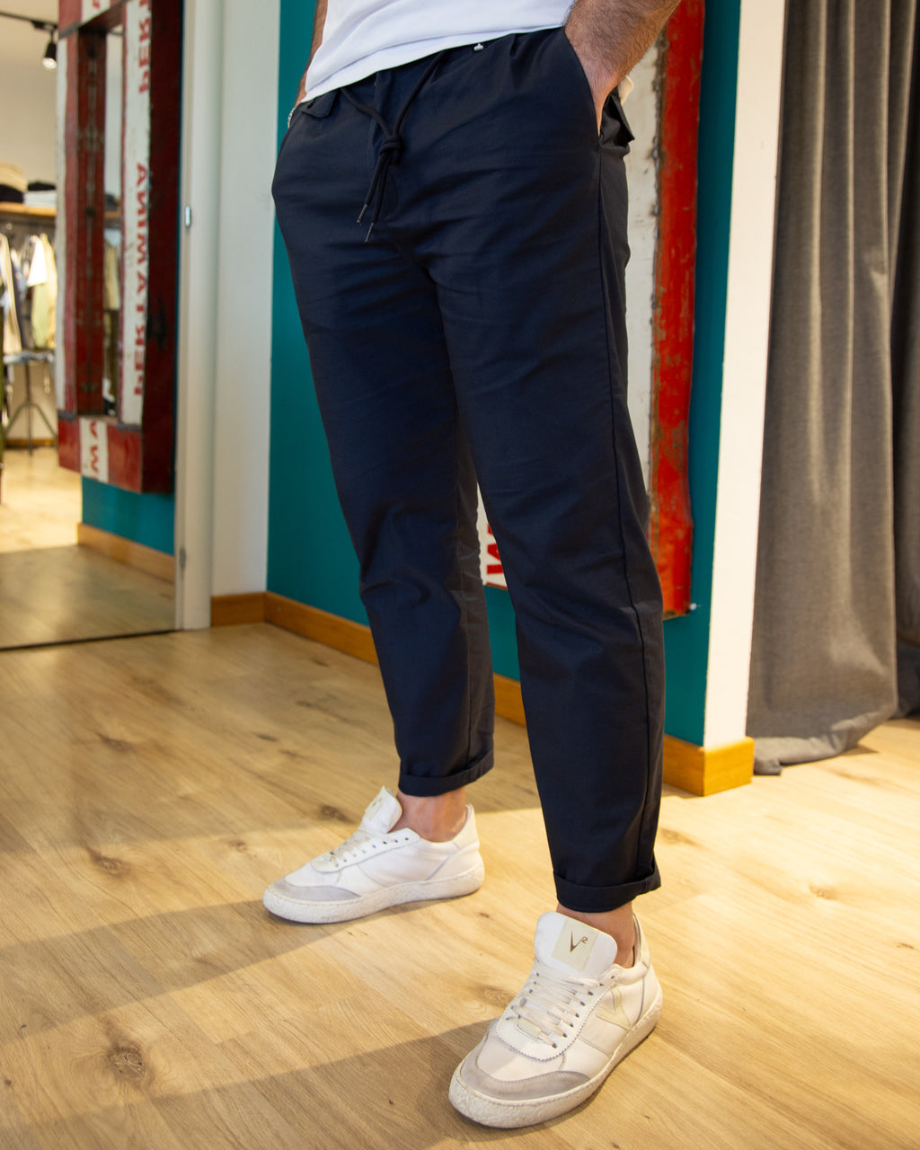 Pantalone Tecnico Blu Navy Berna