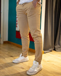 pantalone Chino sabbia Klixs