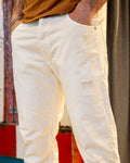 Jeans Baggy Panna Ripped Klixs